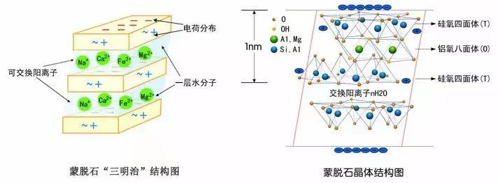 蒙脱石散的原材料是蒙脱石，是一种天然的黏土矿物，蒙脱石特殊的“三明治”八面体结构使其具有很强的吸附性。受访者供图