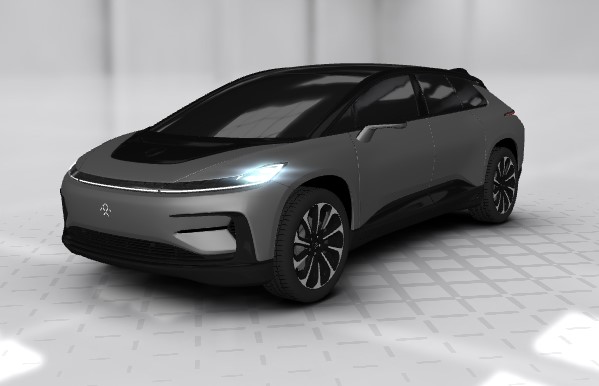 法拉第未来重返消费电子展,ff 91 futurist电动车预计4月下线交付