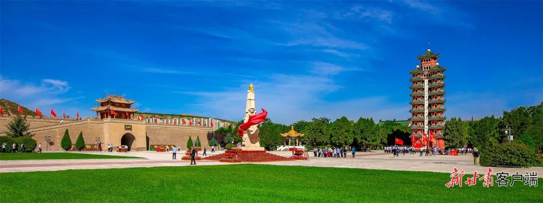 会宁县会师塔.陈坤摄