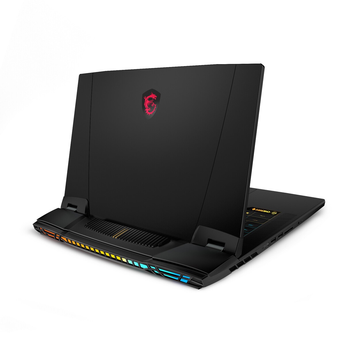 微星泰坦a面logo有膜嘛，怎么看不出来？