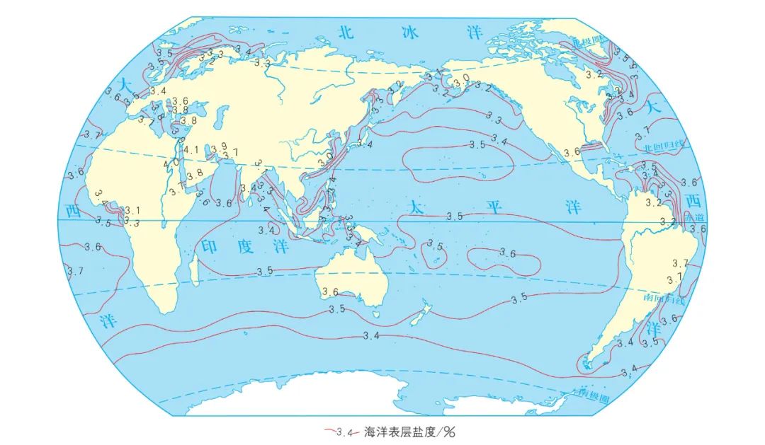 【海洋地理】海水的温度、盐度和密度、中国四大盐场的区位条件(附典例训练)地理视角看什么是赤潮、咸潮、风暴潮