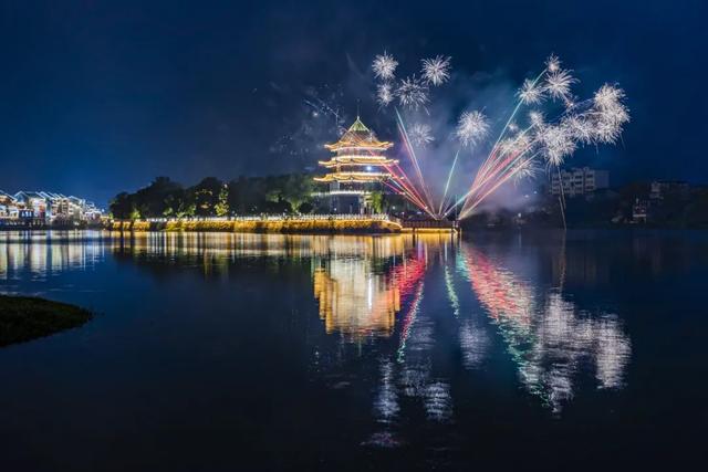 醴陵今夜烟花绽放长空|醴陵|篇章|青云桥_新浪新闻