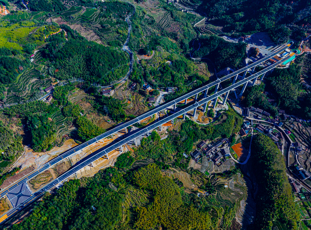 景文高速公路航拍.王春云摄