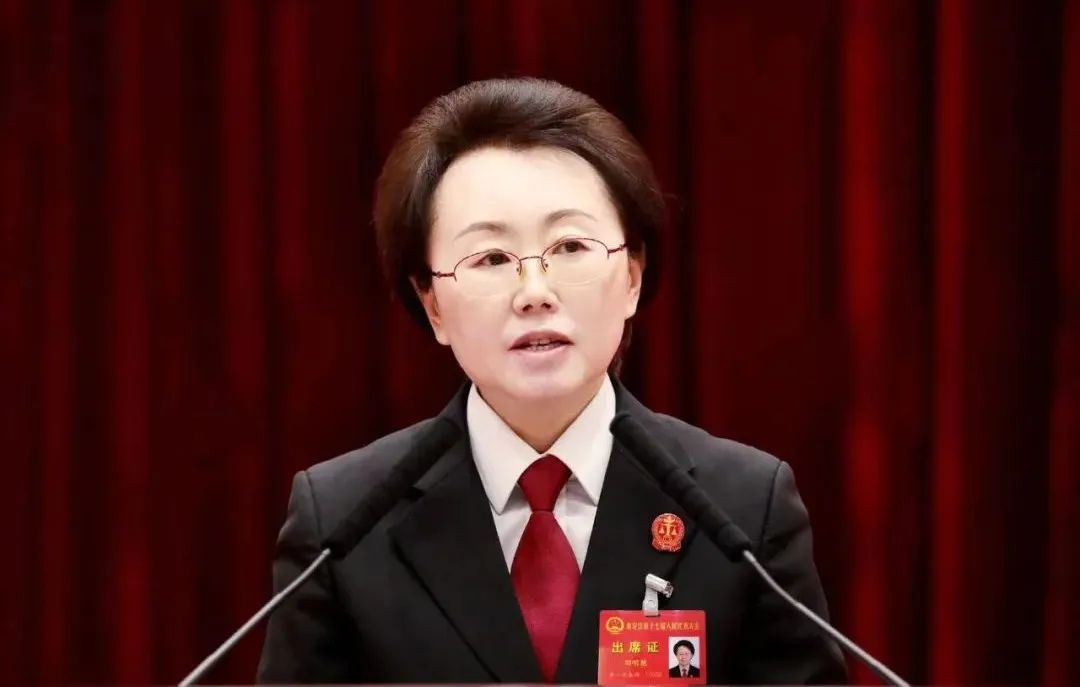 两会·海法丨邵明艳院长作海淀法院工作报告|全国两会_新浪财经_新浪
