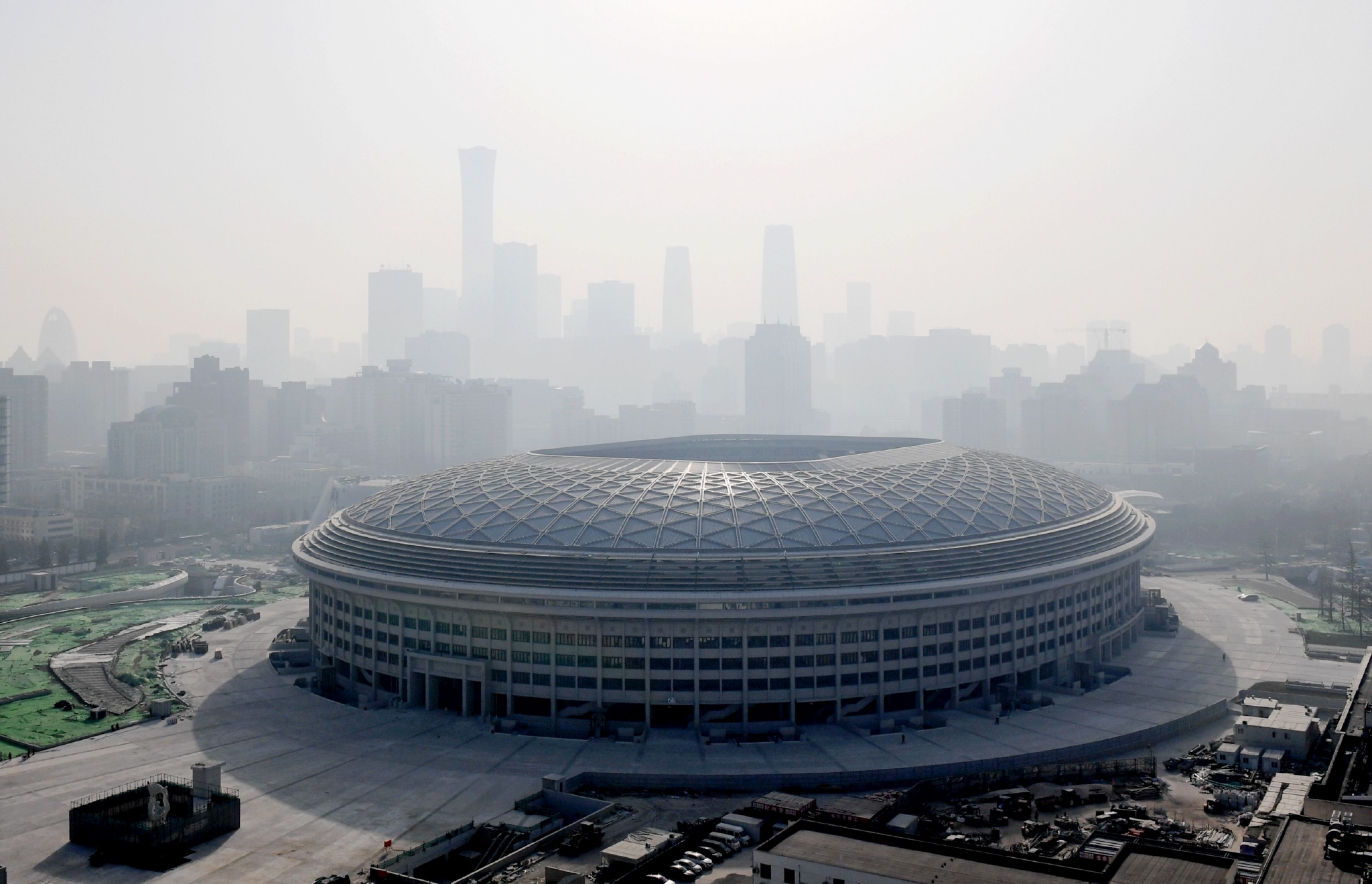 北京首座国际标准专业足球场"新工体"落成|北京|北京工人体育场|张晨