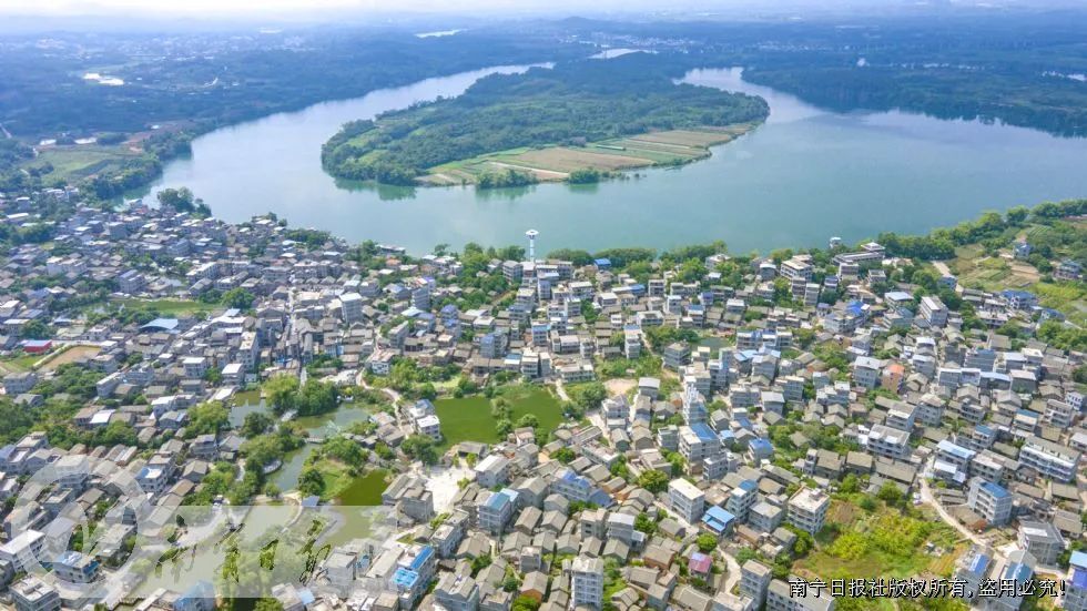 扬美古镇俯瞰.(资料图)