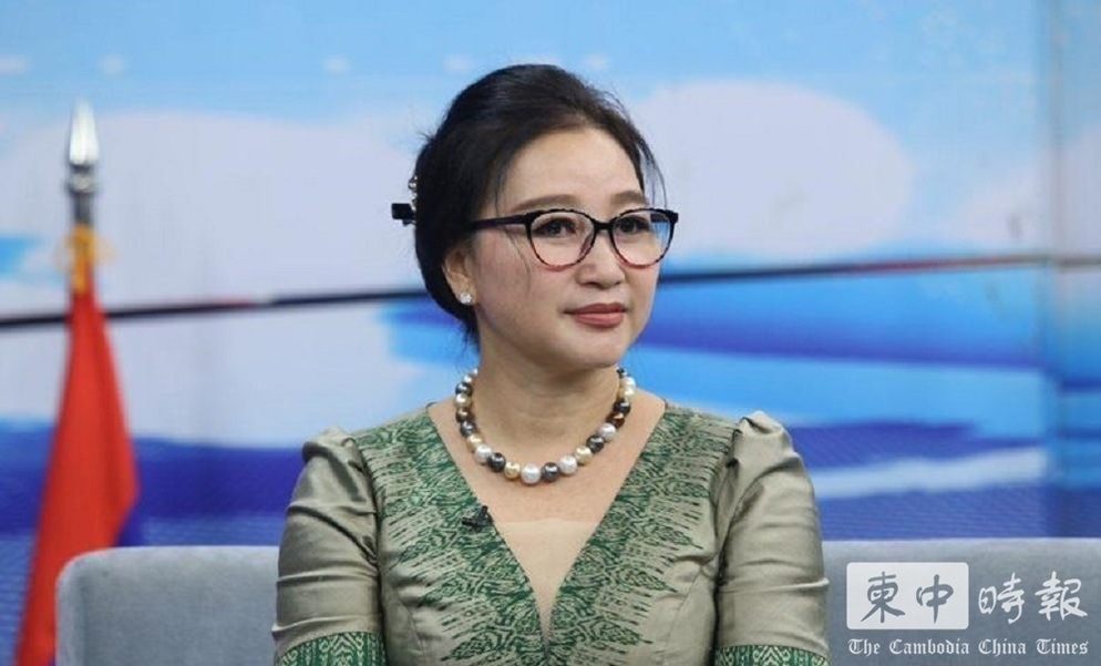 蔡秀琳 图自《柬中时报》