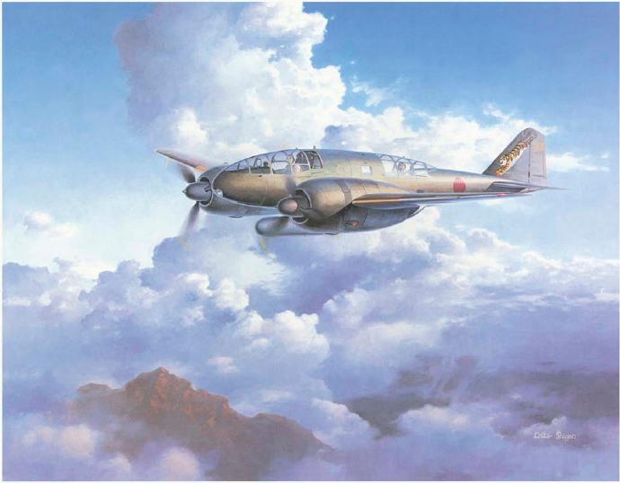 小池繁夫航空绘画选之日本二战军用飞机2|战斗机|日本|三菱_新浪新闻