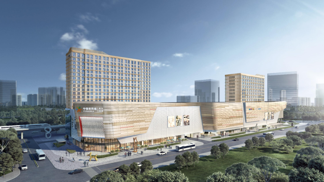 门头沟区商业综合体建设项目——北京西长安中骏世界城目前已完成了