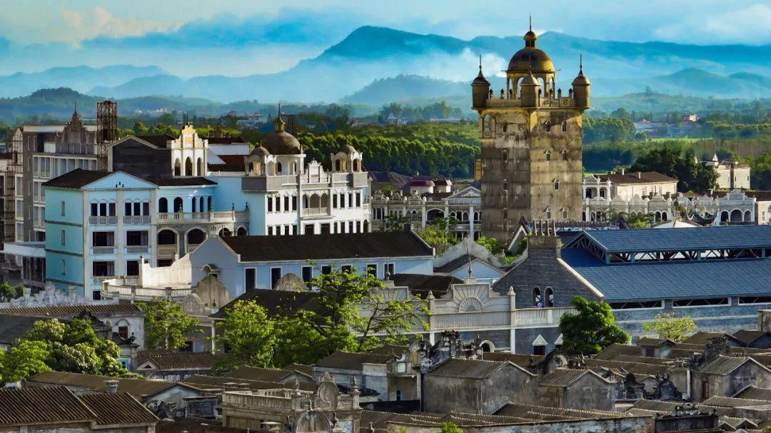 江门赤坎华侨古镇迎来试运营__财经头条