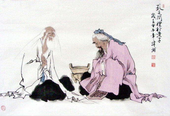 老子和孔子的对话，流传百世的千古智慧