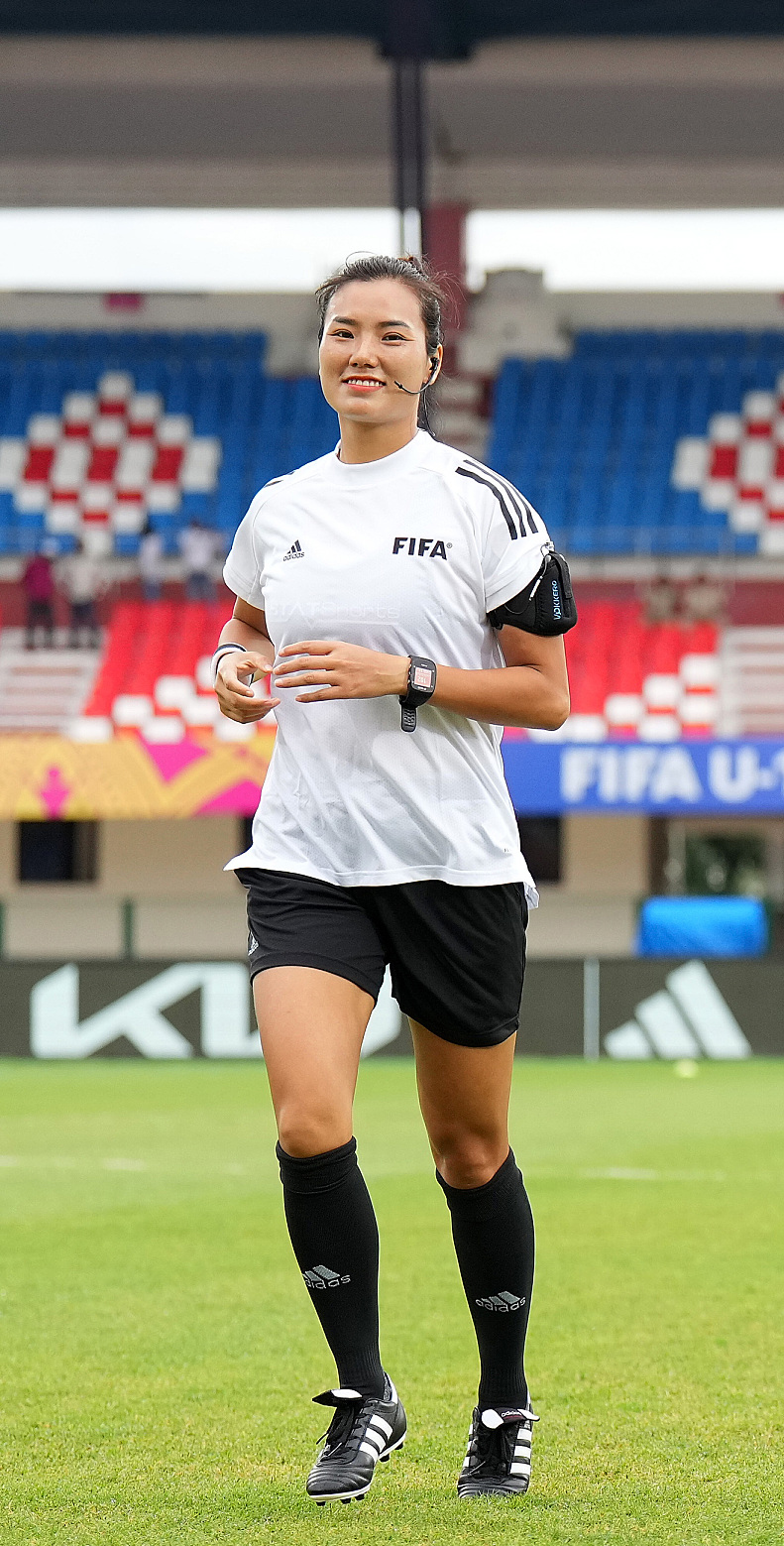 中国裁判谢丽君.视觉中国&nbsp;资料图