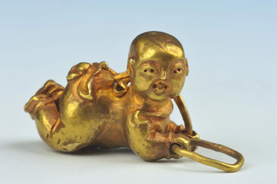 南宋咸淳十年(1274)"金娃娃"&nbsp;衢州市博物馆藏