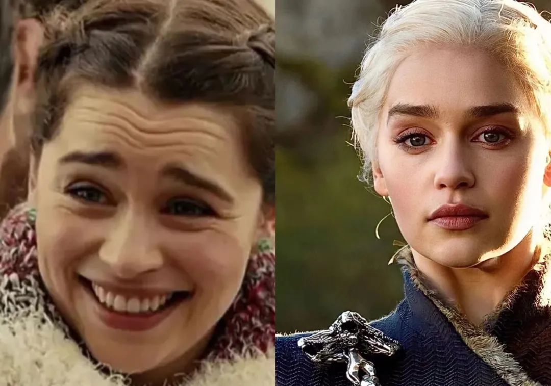 还有被网友戏称:绝顶美人龙妈,笑得时候除外.