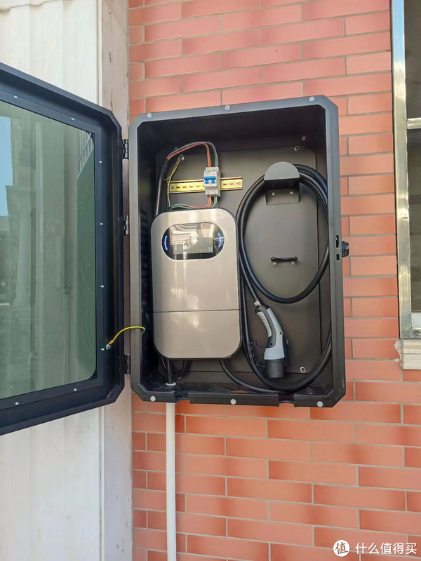 小鹏g9安装220v7kw家用充电桩安装流程