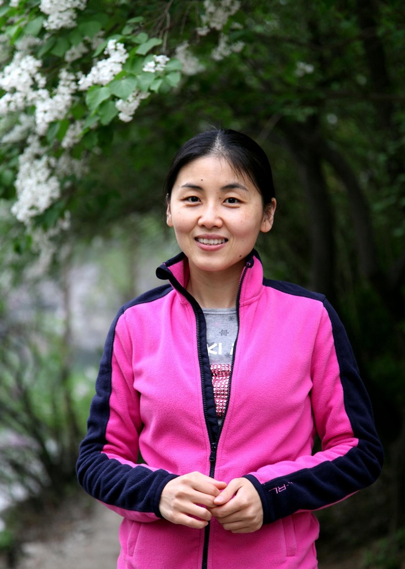 黄芊芊和她的小宝贝. 黄芊芊供图万蕊雪.