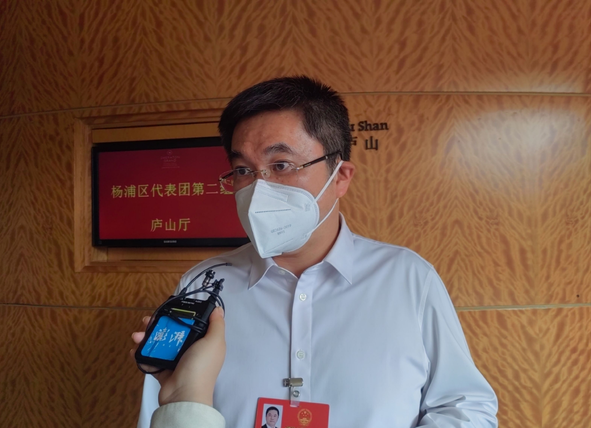 薛侃接受澎湃新闻采访.澎湃新闻记者 仇依楠 图