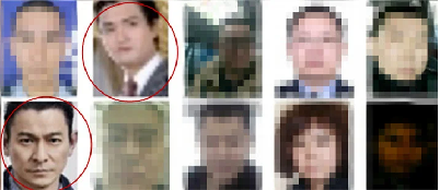 “新疆受害者数据库”发布的所谓“新疆探员名单”配图中有刘德华、周润发的像片