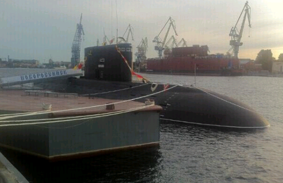 改进型“基洛”级潜艇具备发射“口径”巡航导弹的能力
