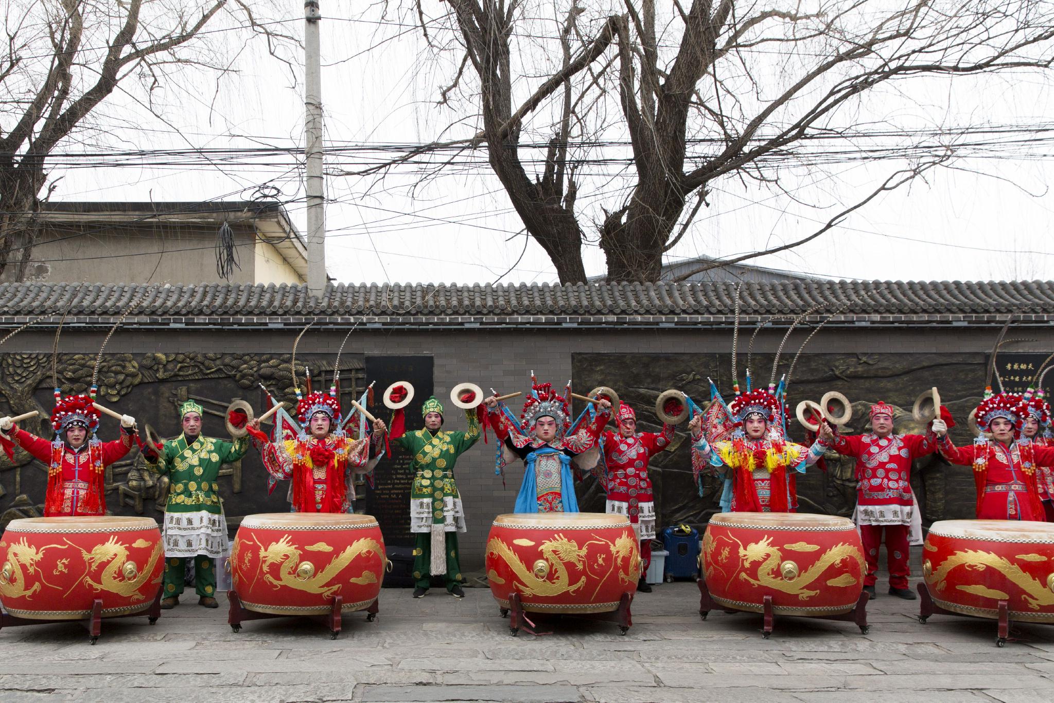 欢度小年 北京怀柔第33届群众艺术节开幕|艺术节|北京市|非遗_新浪