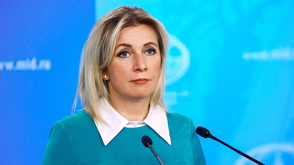 俄罗斯外交部发言人扎哈罗娃 视觉中国 资料图