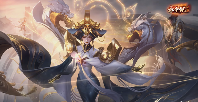 王者荣耀：武则天新皮【明辉仪】特效太美？黑白金三配色堪称完美休闲区蓝鸢梦想 - Www.slyday.coM