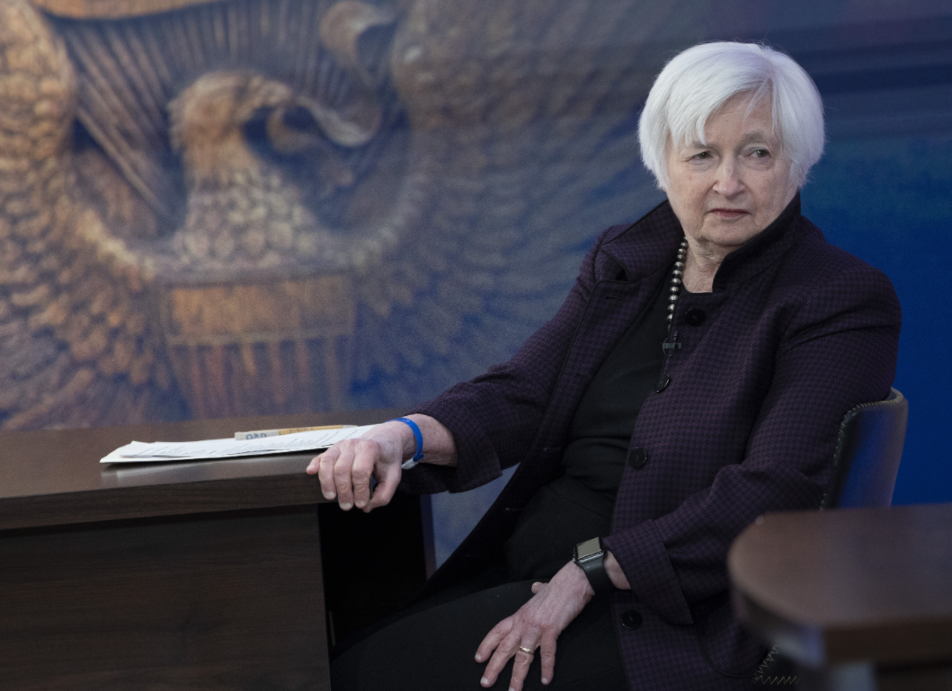 美国财长珍妮特·耶伦资料图.图源:海外网