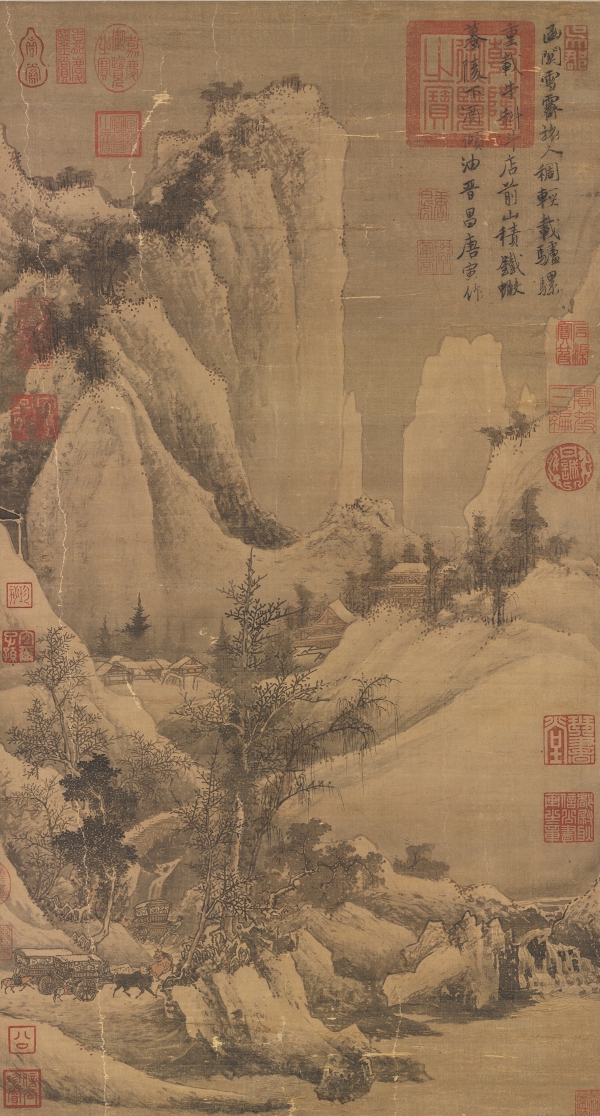 上海初雪:看历代书画中的雪景|台北故宫博物院_新浪财经_新浪网