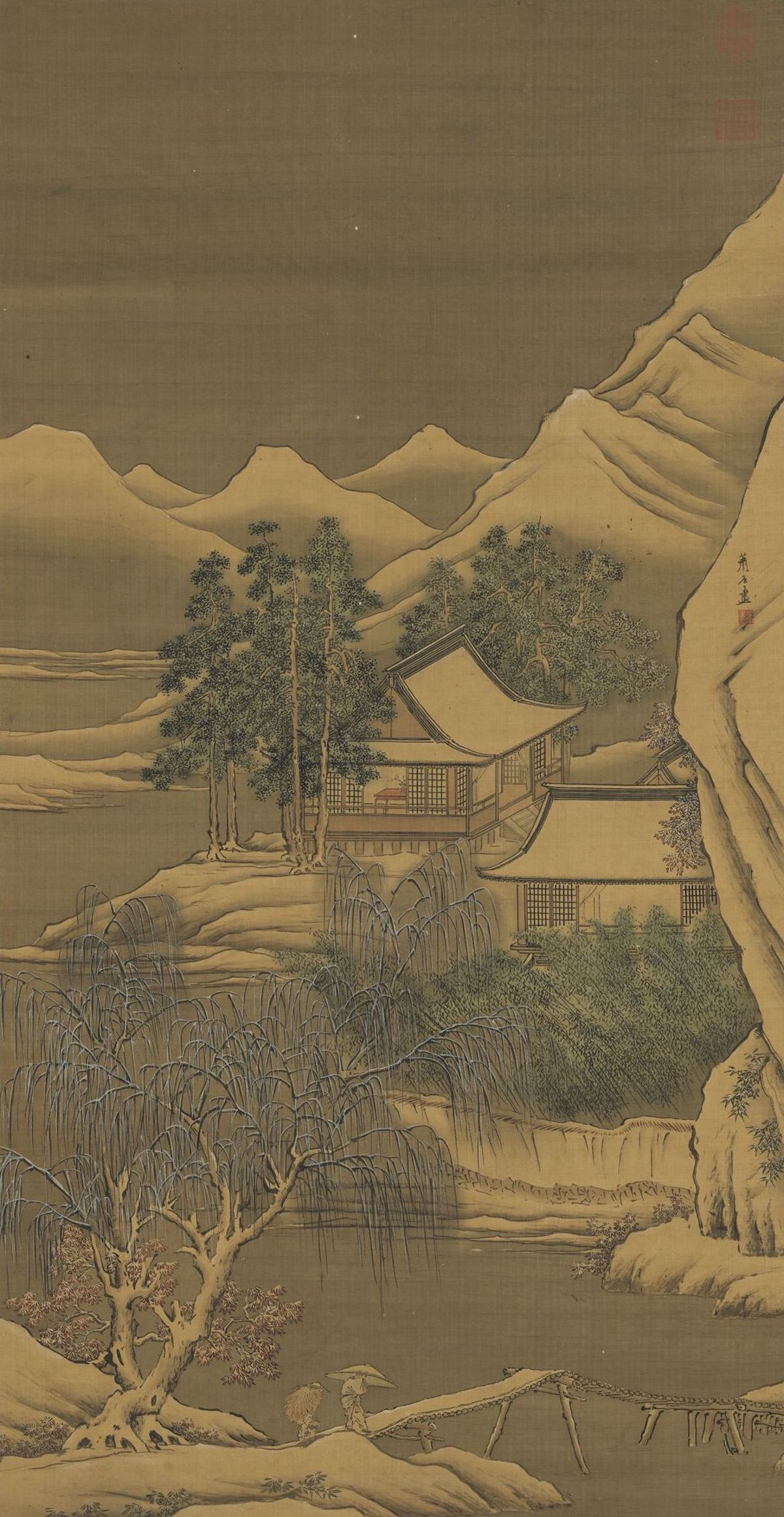 上海初雪:看历代书画中的雪景|台北故宫博物院_新浪财经_新浪网