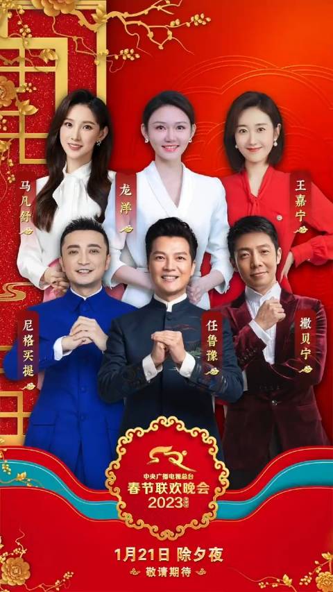 2023年总台春晚主持人阵容公布!_新浪新闻