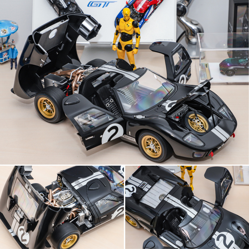 亲手制造勒芒赛车感觉如何 1/12福特gt40 mk.ii模型制作-新浪汽车