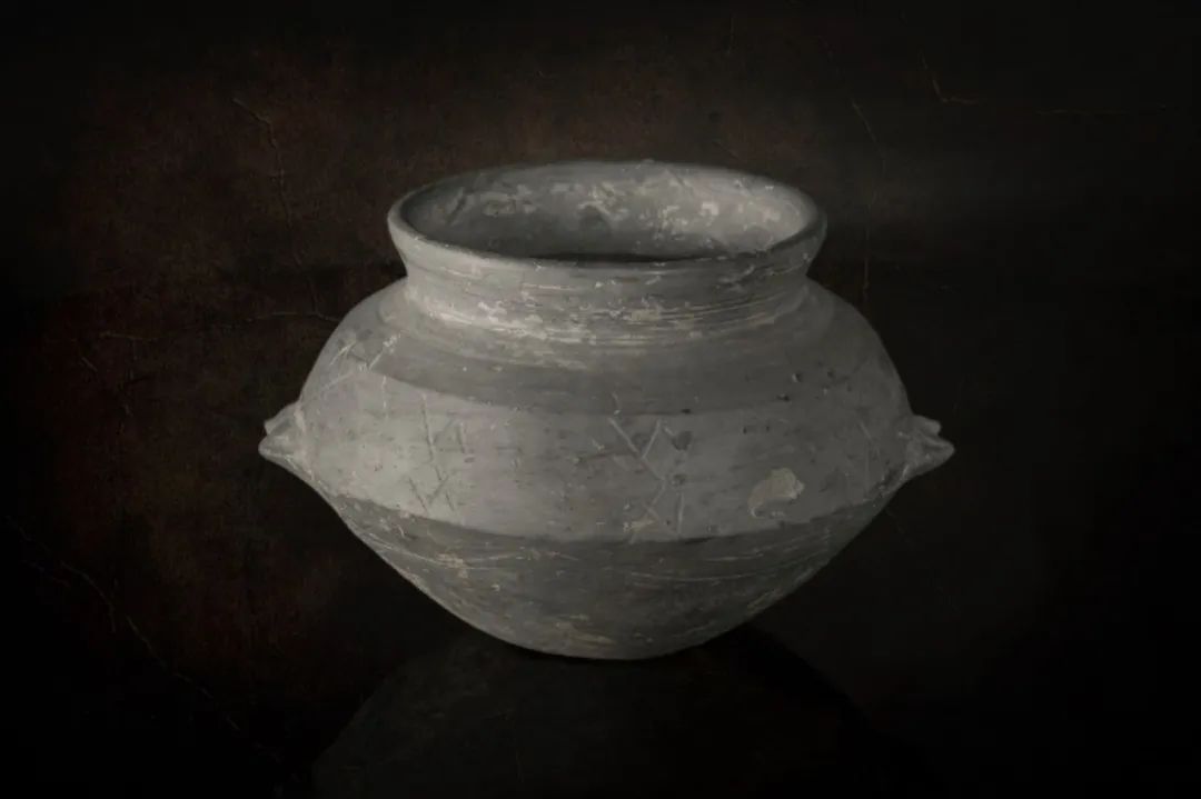 泥质黑陶罐 崧泽文化(同里遗址出土)