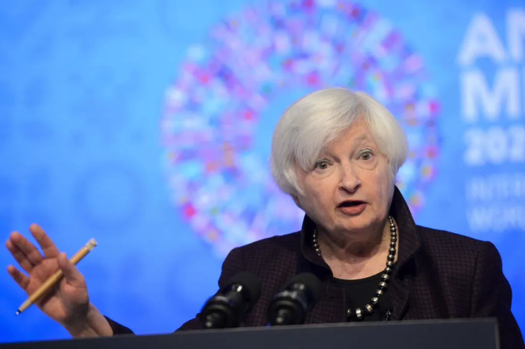 美国财政部长耶伦 资料图