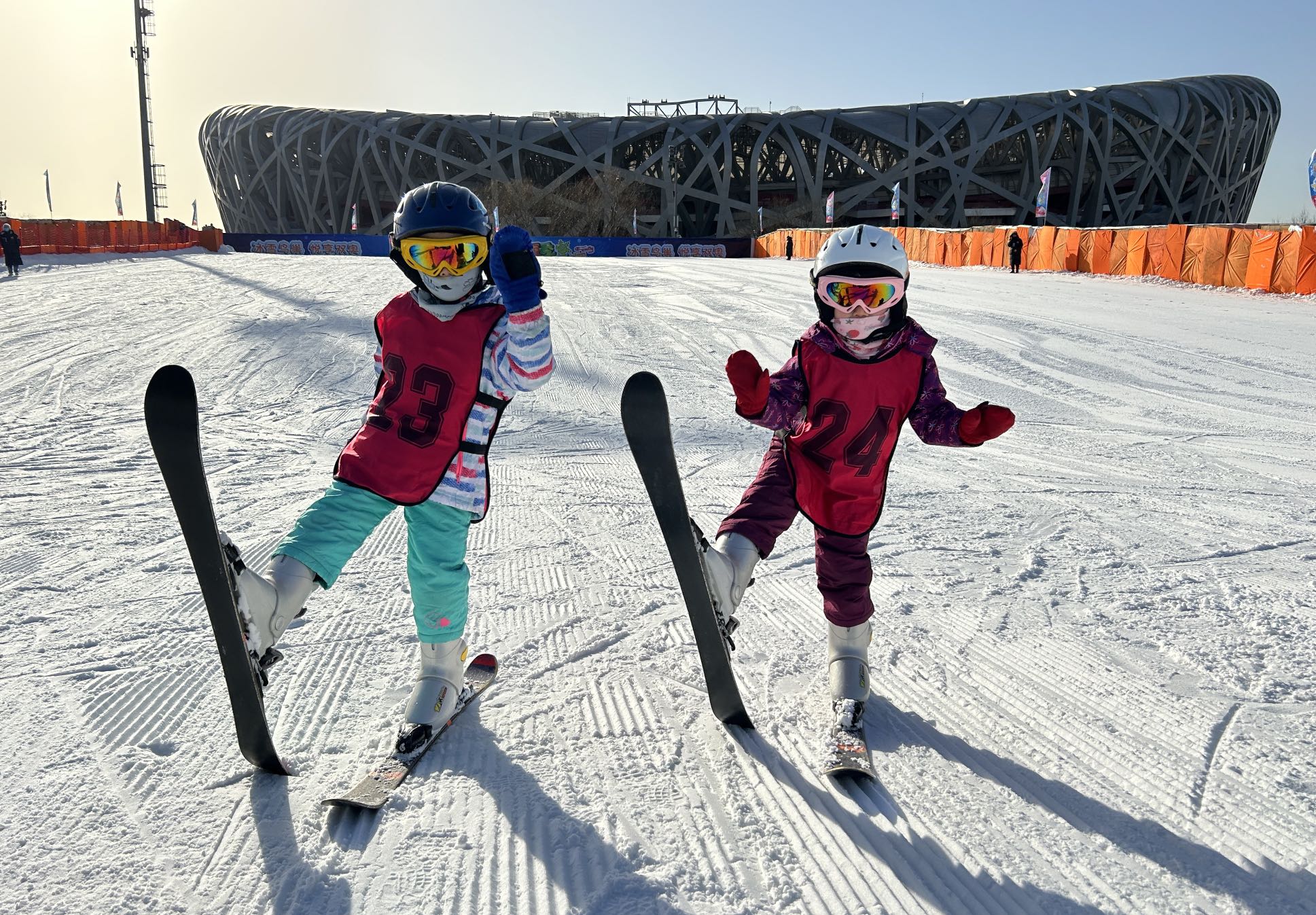 高台滑雪可与奥运火炬同框鸟巢冰雪季邀你来撒欢