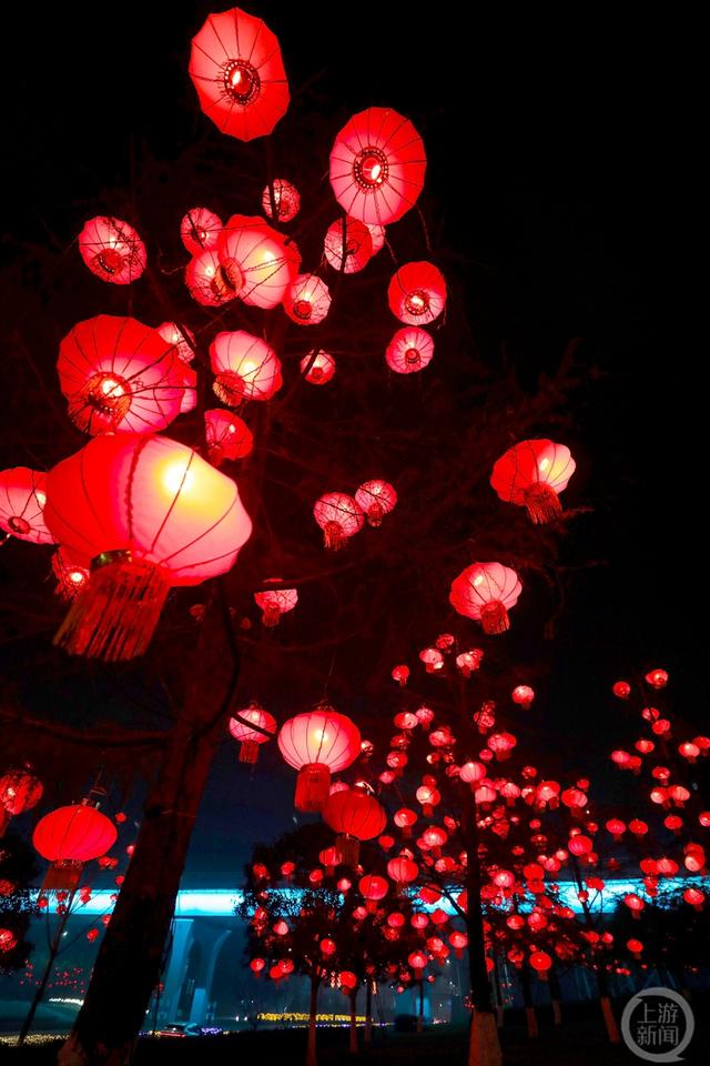 张灯结彩迎新春 扮靓城市年味浓