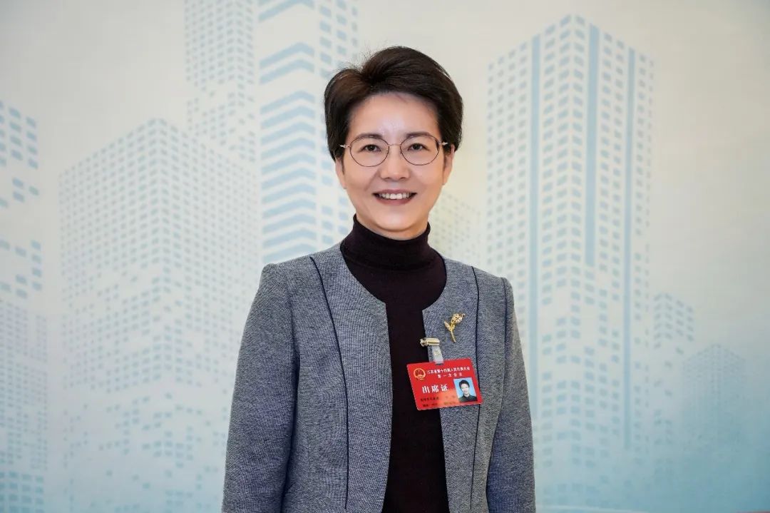 江苏省人大代表钱维(摄影:权廉程)