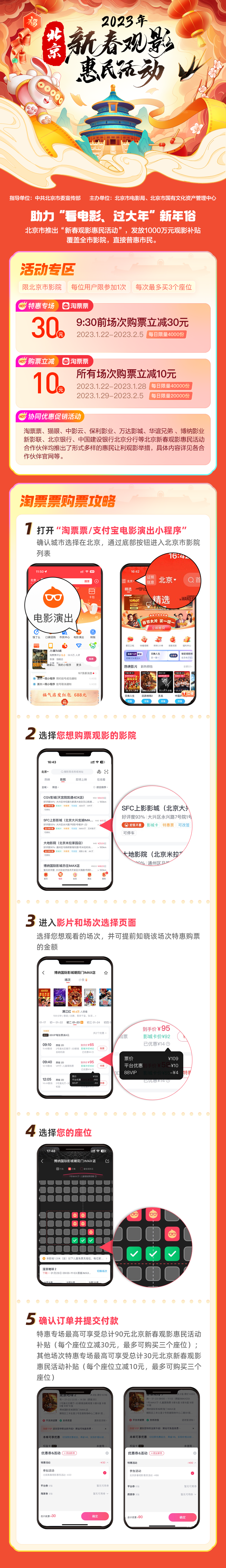 发放1000万元补贴 北京启动“新春观影惠民活动”