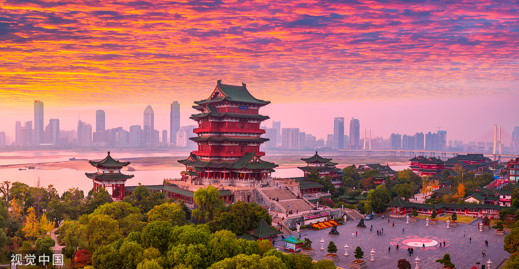 江西南昌市风光 视觉中国 资料图