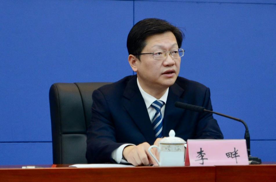 李畔回答记者提问&nbsp;龚浩月 摄