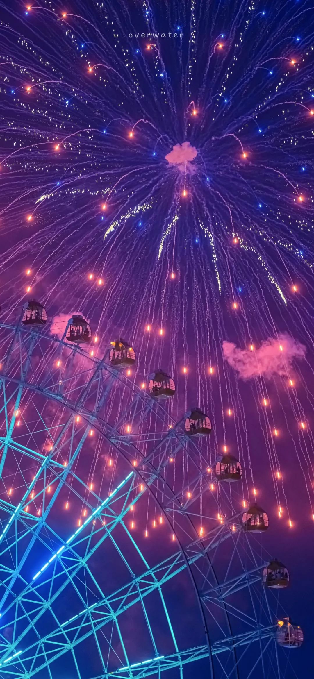 壁纸丨一些烟花_新浪新闻