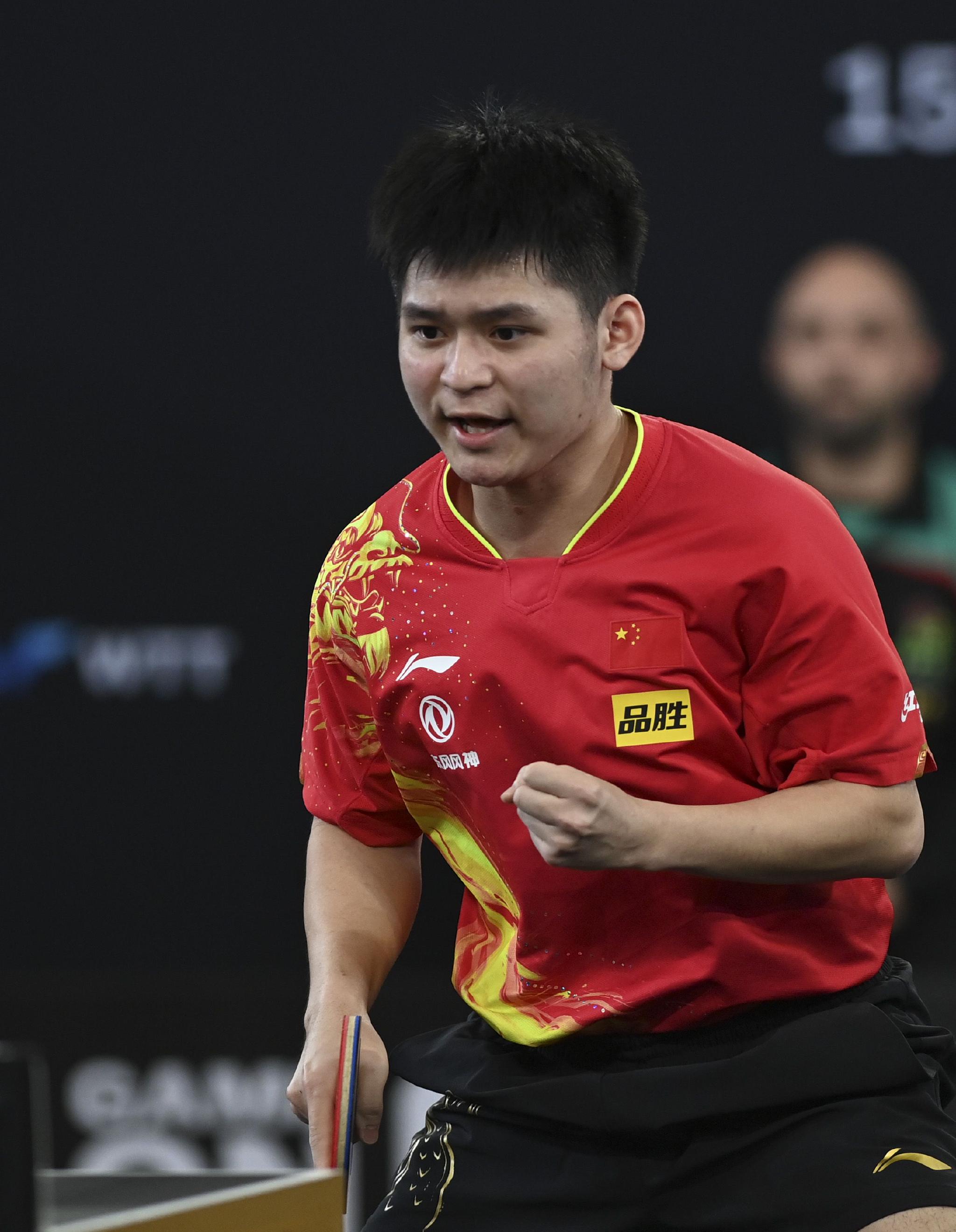 乒乓球——wtt多哈挑战赛:林诗栋晋级男单四强|林诗栋|乒乓球|挑战赛