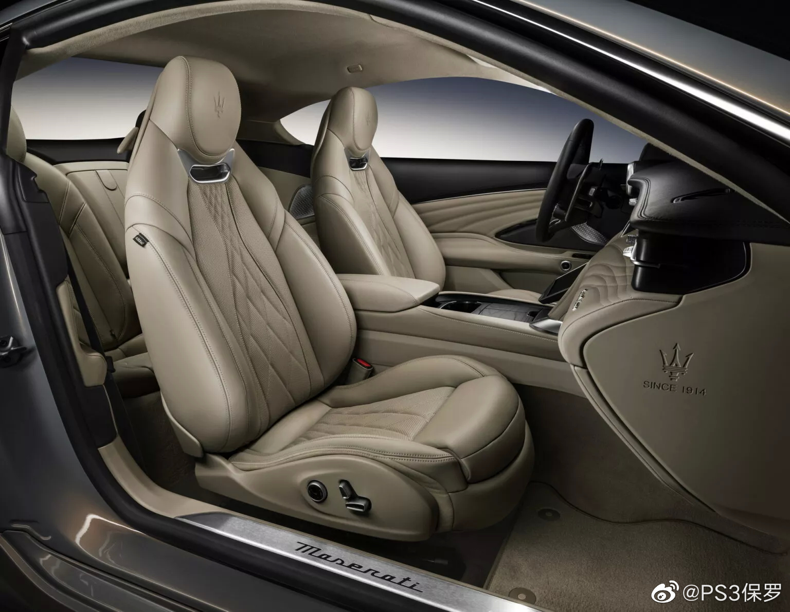 全新一代玛莎拉蒂gt内饰公布最新的家族化风格提供诸多选配