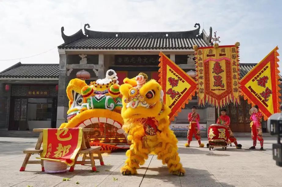 广州融创乐园狮舞欢腾图片