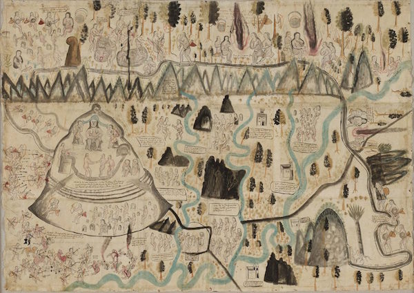 vespucci) 于1526年创作的《世界地图(world map)》中,还有许多空白和