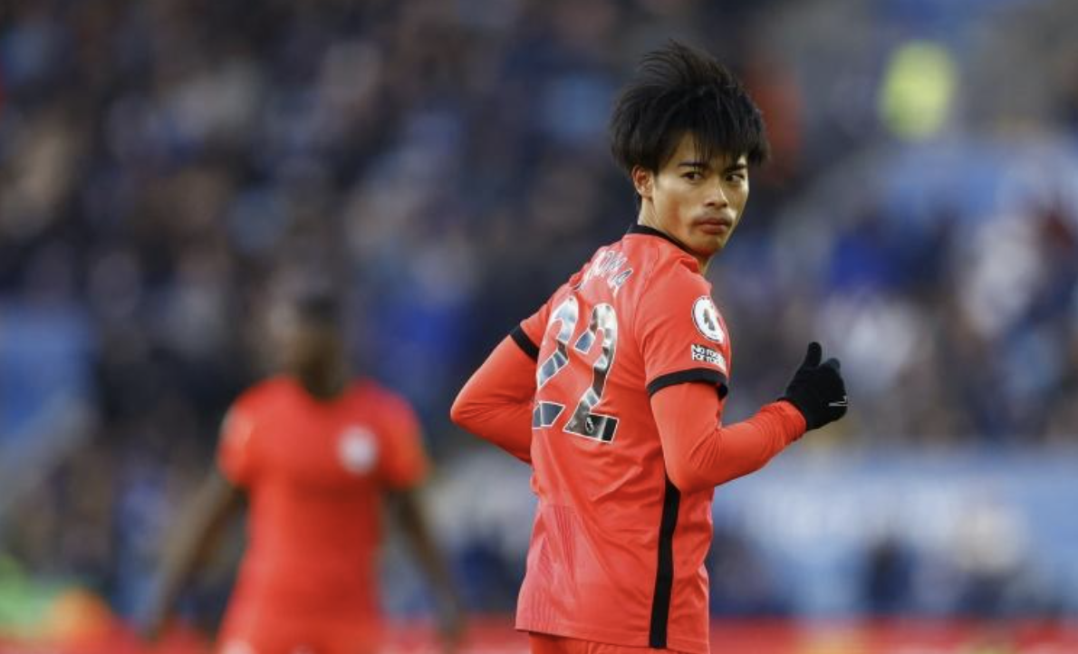 三笘薰近期狀態火熱。