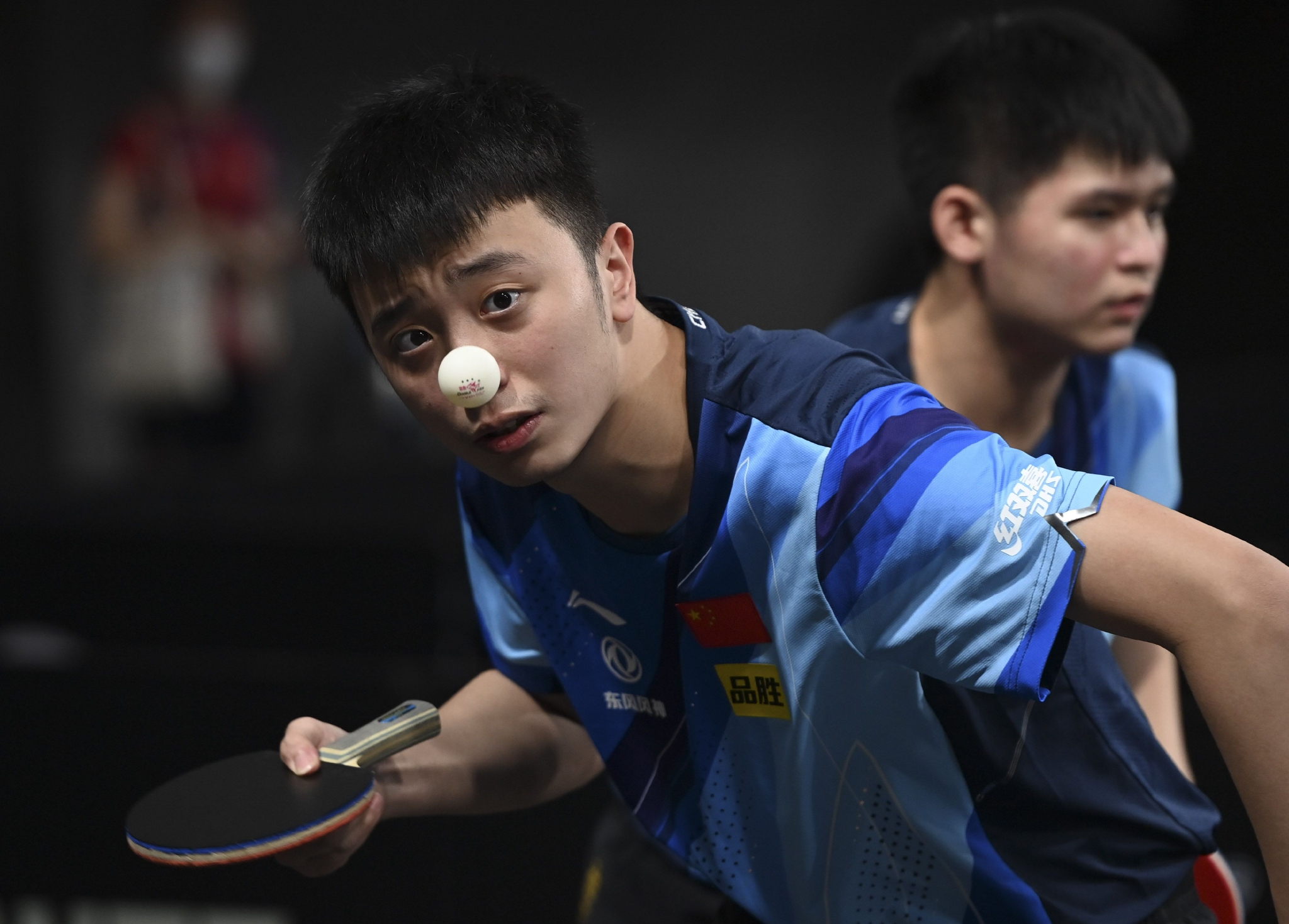 乒乓球——wtt多哈支线赛:林诗栋/陈垣宇晋级男双四强|陈垣宇|多哈