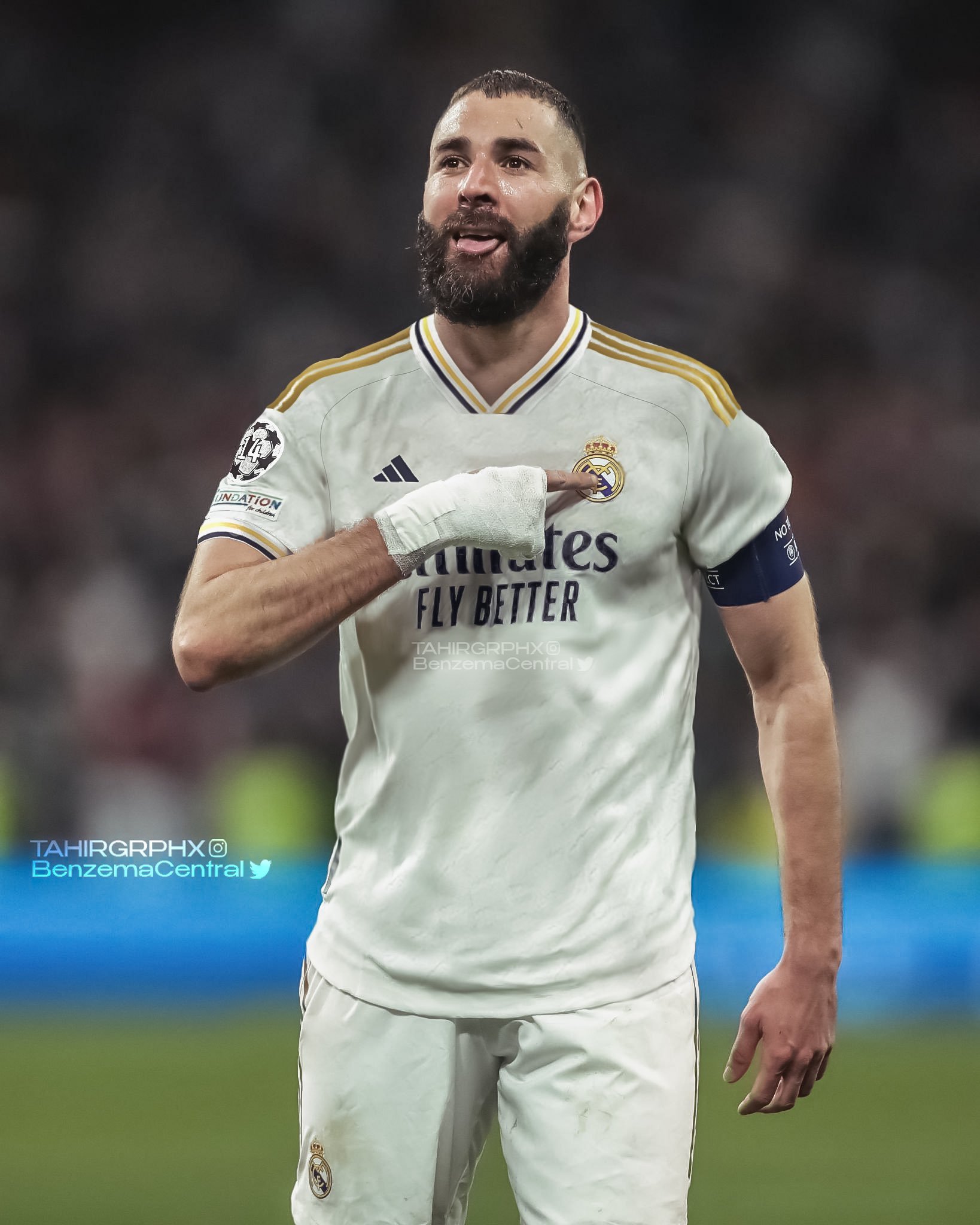 本泽马身穿23/24赛季主场球衣效果图|本泽马|效果图|球衣_新浪新闻