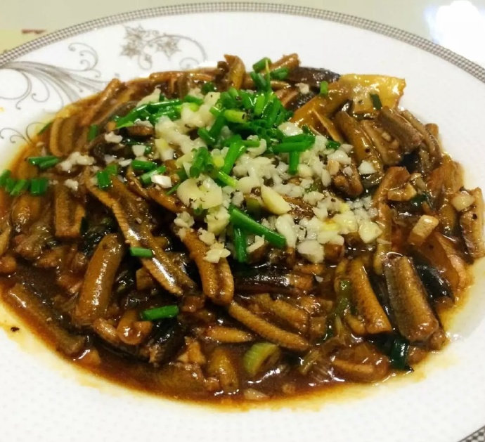 宁波十大名菜宁式鳝丝