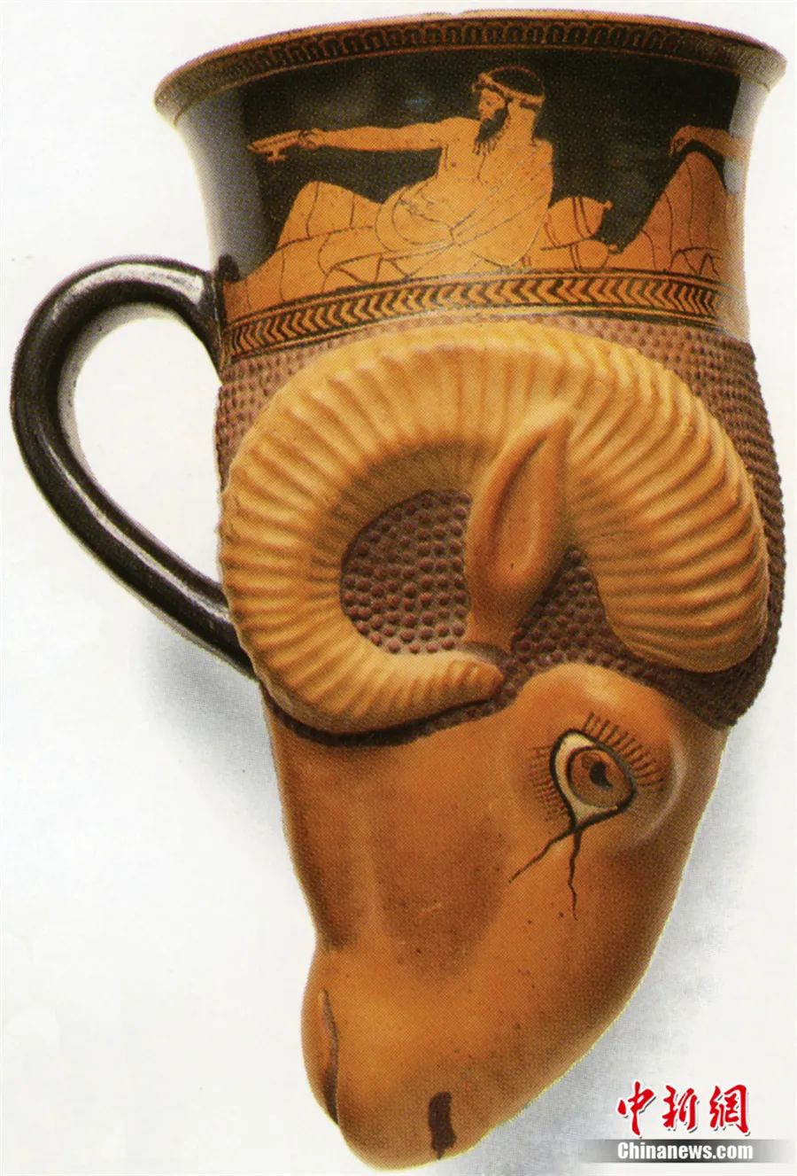 古希腊酒杯。视觉中国 供图