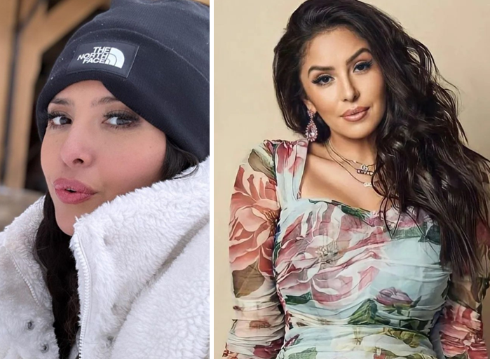 40岁瓦妮莎体重反弹又快胖回120斤近照臃肿五官依然精致